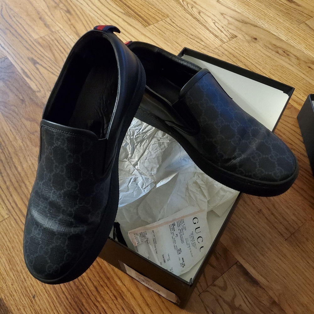 Gucci GG Supreme Slip On